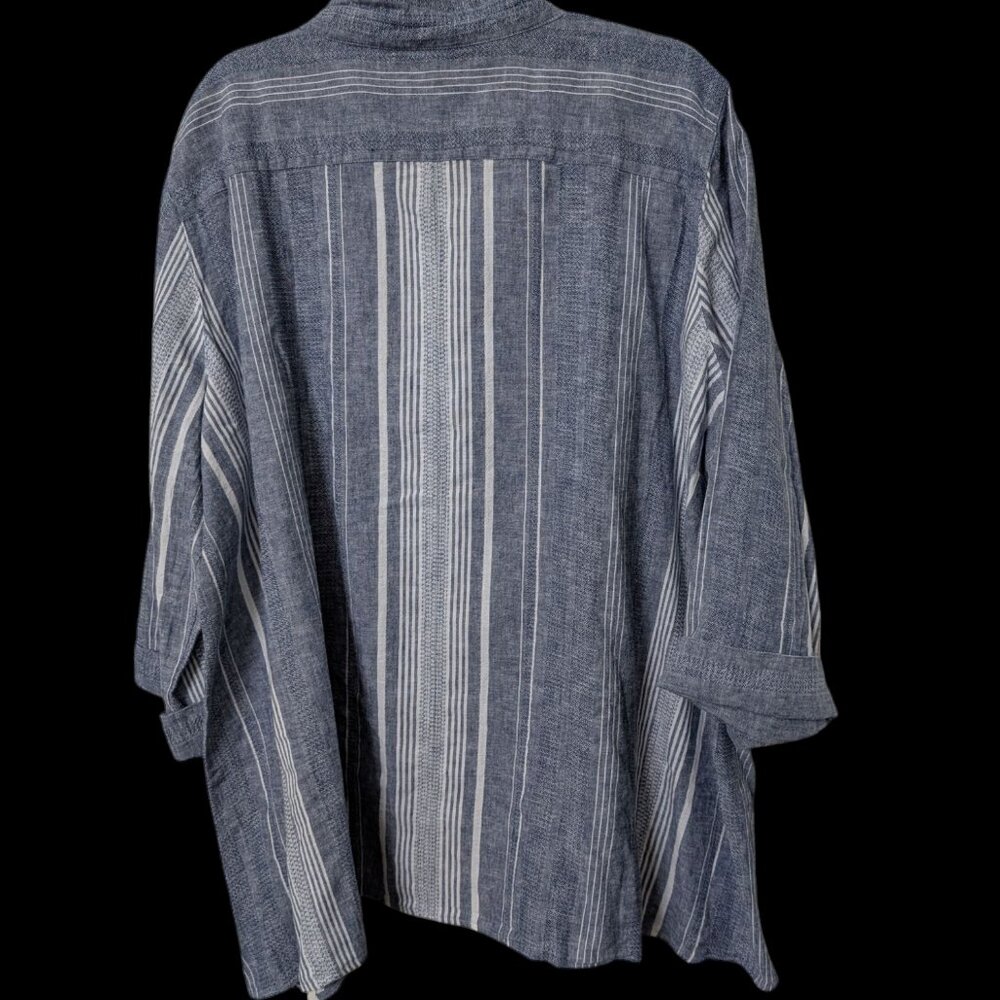 Ali Miles Cotton/Linen Shacket - Picture 2 of 3